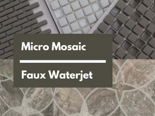 Micro Mosaic - Faux Waterjet | KitchAnn Style
